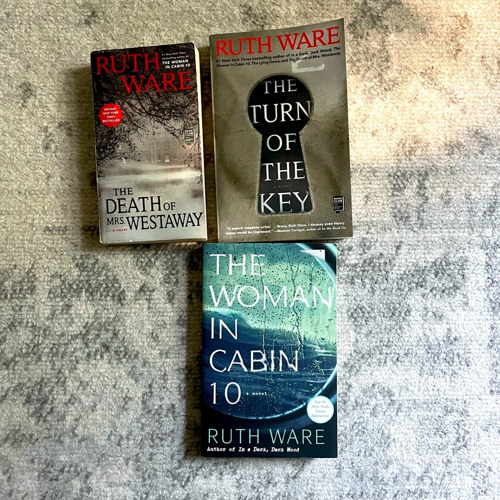 Ruth Ware Mystery Book Bundle